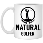 11 oz. Natural Golfer Mug