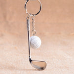 Golf ball key chain